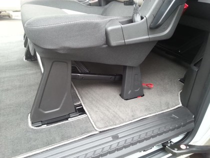 Ворсовые коврики на Ford Transit Custom 2012 - 2023 в Йошкар-Оле