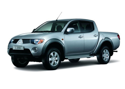 Ворсовые коврики на Mitsubishi L200 IV 2006 - 2016 в Йошкар-Оле