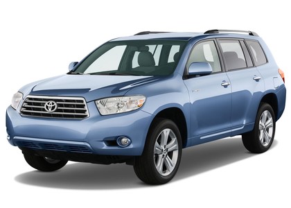 EVA коврики на Toyota Highlander II 2007 - 2013 в Йошкар-Оле