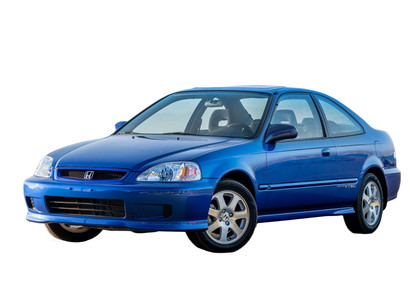 Ворсовые коврики на Honda Civic VI 2d 1995 - 2000 в Йошкар-Оле