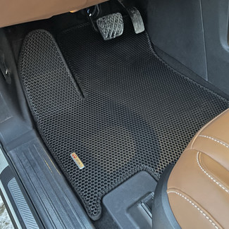 Ворсовые коврики на Infiniti QX60 II 2021 - 2025 в Йошкар-Оле