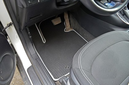 Ворсовые коврики на KIA Soul II 2014 - 2019 в Йошкар-Оле