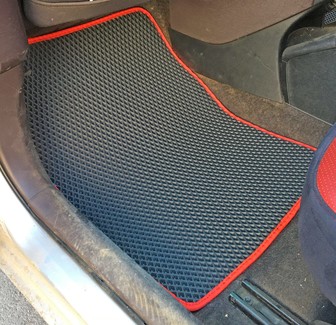 Ворсовые коврики на Toyota iQ 2008 - 2016 в Йошкар-Оле