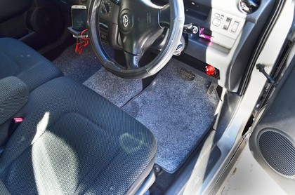 Ворсовые коврики на Toyota Bb I 2000 - 2005 в Йошкар-Оле