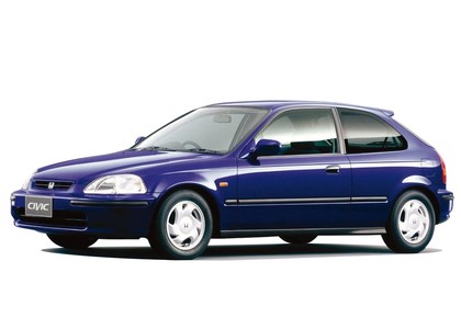 EVA коврики на Honda Civic VI 3d 1995 - 2001 в Йошкар-Оле