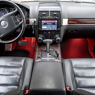 Ворсовые коврики на Volkswagen Touareg I 2002 - 2010 в Йошкар-Оле
