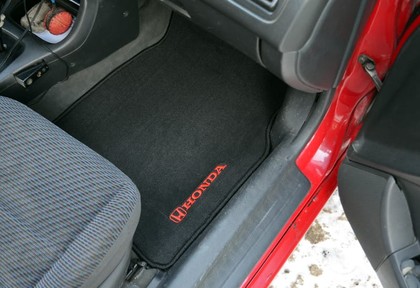 Ворсовые коврики на Honda Civic VI 4d 1995 - 2002 в Йошкар-Оле