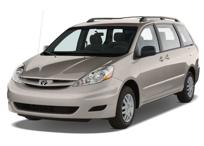 Ворсовые коврики на Toyota Sienna II 2003 - 2010 в Йошкар-Оле