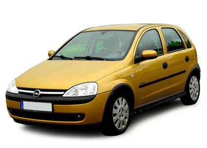 Ворсовые коврики на Opel Corsa C 2000 - 2006 в Йошкар-Оле