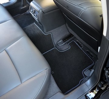 Ворсовые коврики на Infiniti Q50 2014 - 2025 в Йошкар-Оле