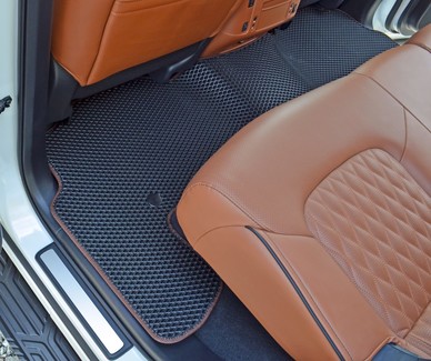 Ворсовые коврики на Nissan Patrol (Y62) 2010 - 2025 в Йошкар-Оле