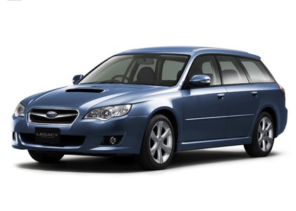 Ворсовые коврики на Subaru Legacy IV 2003 - 2009 в Йошкар-Оле