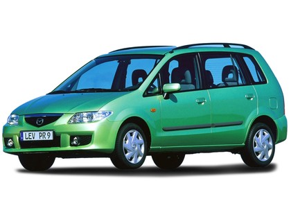 Ворсовые коврики на Mazda Premacy I 1999 - 2005 в Йошкар-Оле