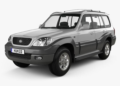 Ворсовые коврики на Hyundai Terracan 2001 - 2008 в Йошкар-Оле