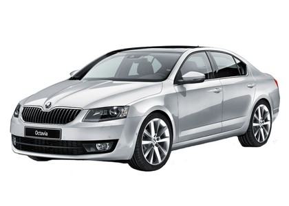 EVA коврики на Skoda Octavia A7 2013 - 2020 в Йошкар-Оле