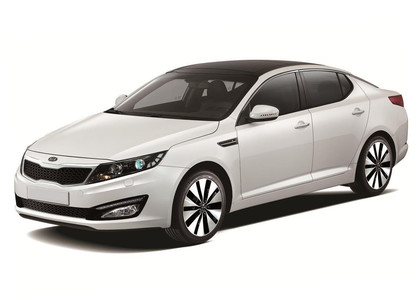 Ворсовые коврики на KIA Optima I 2010 - 2016 в Йошкар-Оле