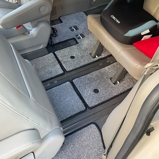 Ворсовые коврики на KIA Carnival III 2014 - 2021 в Йошкар-Оле