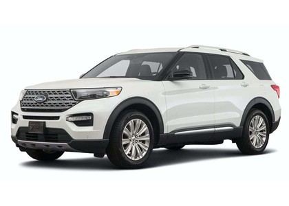 Ворсовые коврики на Ford Explorer VI 2019 - 2025 в Йошкар-Оле