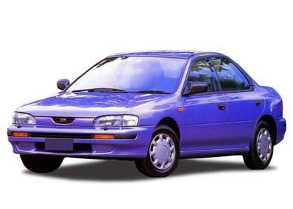 Ворсовые коврики на Subaru Impreza I 1992 - 2000 в Йошкар-Оле