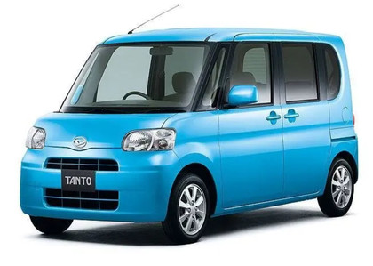 Ворсовые коврики на Daihatsu Tanto II 2007 - 2013 в Йошкар-Оле