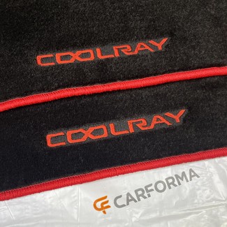 Ворсовые коврики на Geely Coolray 2018 - 2025 в Йошкар-Оле