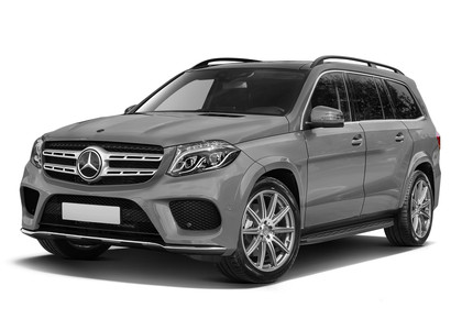 Ворсовые коврики на Mercedes GLS (X166) 2015 - 2019 в Йошкар-Оле