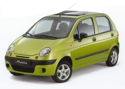 Ворсовые коврики на Chevrolet Spark I 1998 - 2018 в Йошкар-Оле
