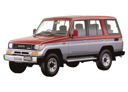 Ворсовые коврики на Toyota Land Cruiser Prado 70 1984 - 2025 в Йошкар-Оле