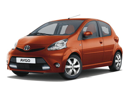 Ворсовые коврики на Toyota Aygo 2005 - 2014 в Йошкар-Оле
