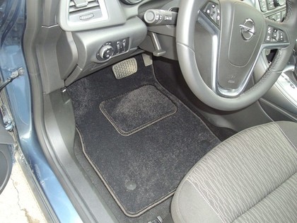 Ворсовые коврики на Opel Astra J 2009 - 2015 в Йошкар-Оле