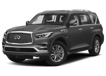 Ворсовые коврики на Infiniti QX80 2013 - 2025 в Йошкар-Оле