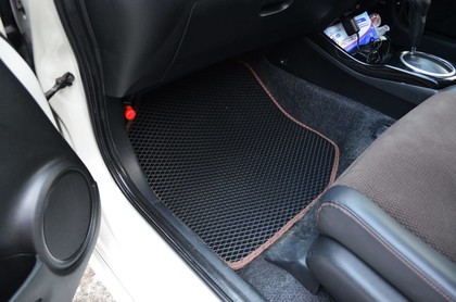 Ворсовые коврики на Honda Fit Shuttle 2011 - 2015 в Йошкар-Оле
