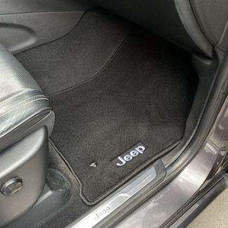 Ворсовые коврики на Jeep Grand Cherokee (WK2) 2010 - 2022 в Йошкар-Оле Ворсовые коврики на Jeep Grand Cherokee (WK2) 2010 - 2022 в Йошкар-Оле