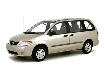 Ворсовые коврики на Mazda MPV II 1999 - 2006 в Йошкар-Оле