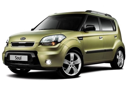Ворсовые коврики на KIA Soul I 2009 - 2013 в Йошкар-Оле