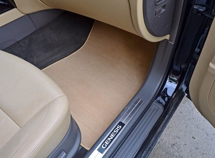 Ворсовые коврики на Hyundai Genesis I 2008 - 2014 в Йошкар-Оле