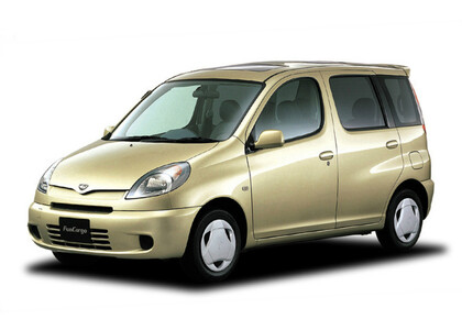 Ворсовые коврики на Toyota Funcargo 1999 - 2006 в Йошкар-Оле