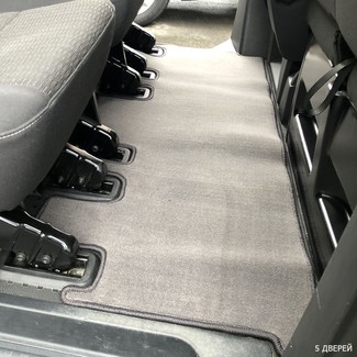 Ворсовые коврики на Volkswagen Caravelle (T5) 2003 - 2015 в Йошкар-Оле