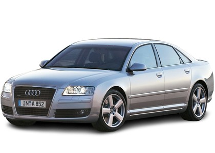 Ворсовые коврики на Audi A8 (D3) 2002 - 2010 в Йошкар-Оле