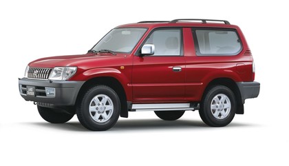Ворсовые коврики на Toyota Land Cruiser Prado 90 1996 - 2002 в Йошкар-Оле