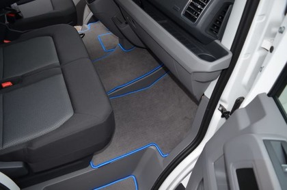 Ворсовые коврики на Volkswagen Crafter II 2016 - 2025 в Йошкар-Оле