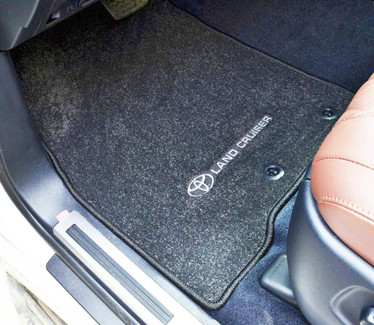 Ворсовые коврики на Toyota Land Cruiser 200 2007 - 2021 в Йошкар-Оле