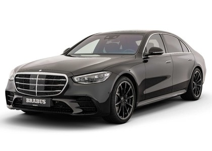 Ворсовые коврики на Mercedes S (W223, V223) 2020 - 2025 в Йошкар-Оле