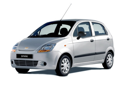 Ворсовые коврики на Chevrolet Spark II 2005 - 2010 в Йошкар-Оле