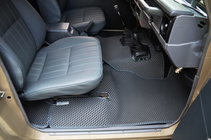Ворсовые коврики на Toyota Land Cruiser 70 2006 - 2025 в Йошкар-Оле