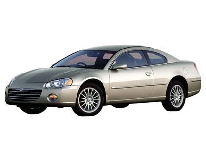 Ворсовые коврики на Chrysler Sebring II Coupe 2000 - 2006 в Йошкар-Оле
