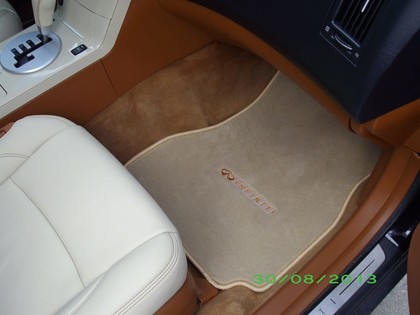 Ворсовые коврики на Infiniti FX I 2003 - 2008 в Йошкар-Оле