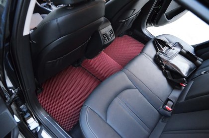 Ворсовые коврики на Hyundai Sonata 7 (LF) 2014 - 2019 в Йошкар-Оле