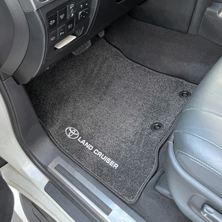 Ворсовые коврики на Toyota Land Cruiser 200 2007 - 2021 в Йошкар-Оле