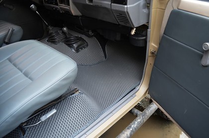 Ворсовые коврики на Toyota Land Cruiser 70 2006 - 2025 в Йошкар-Оле